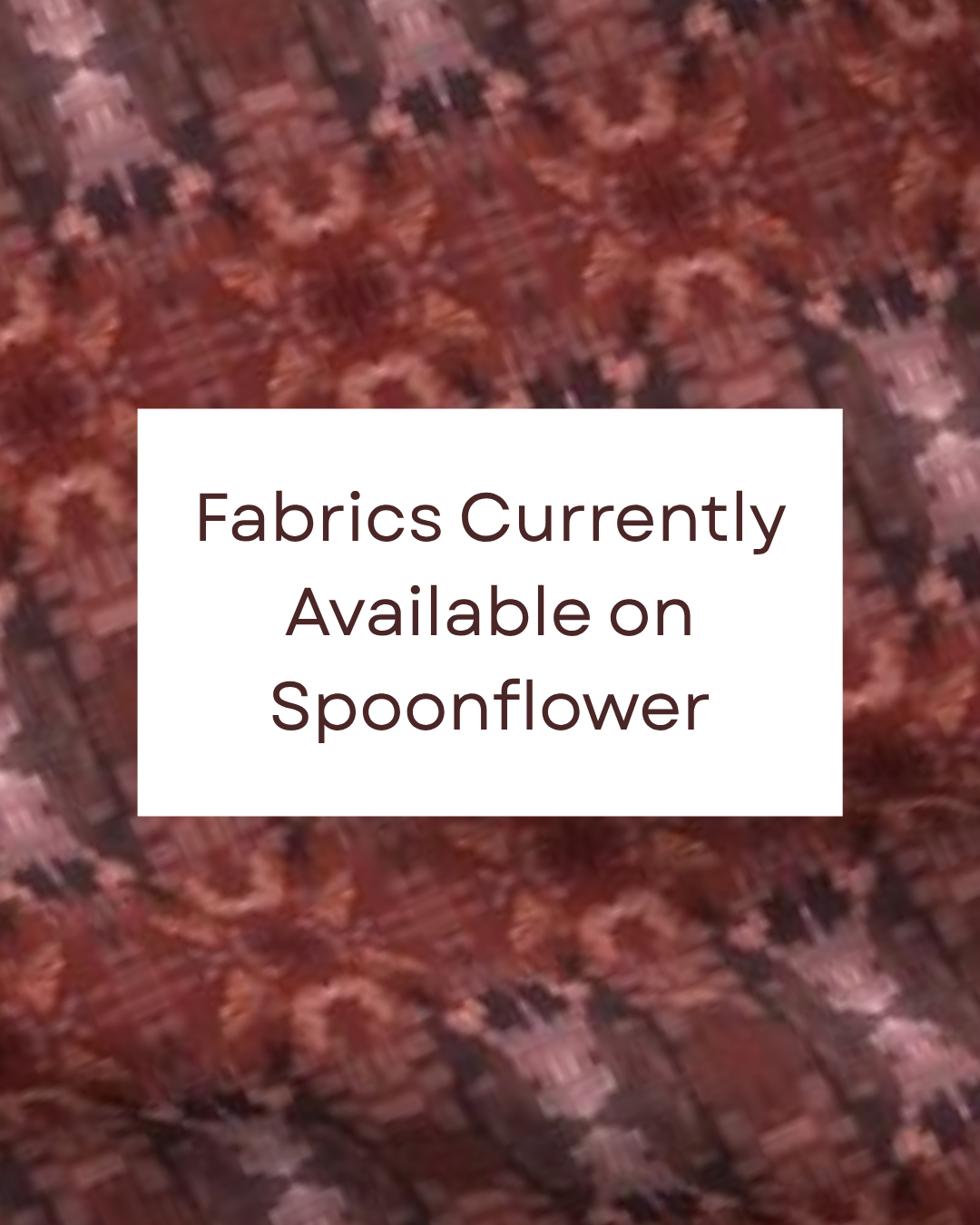 Wandering Designs fabrics currently available on Spoonflower fabrics